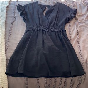 Zara black mini dress